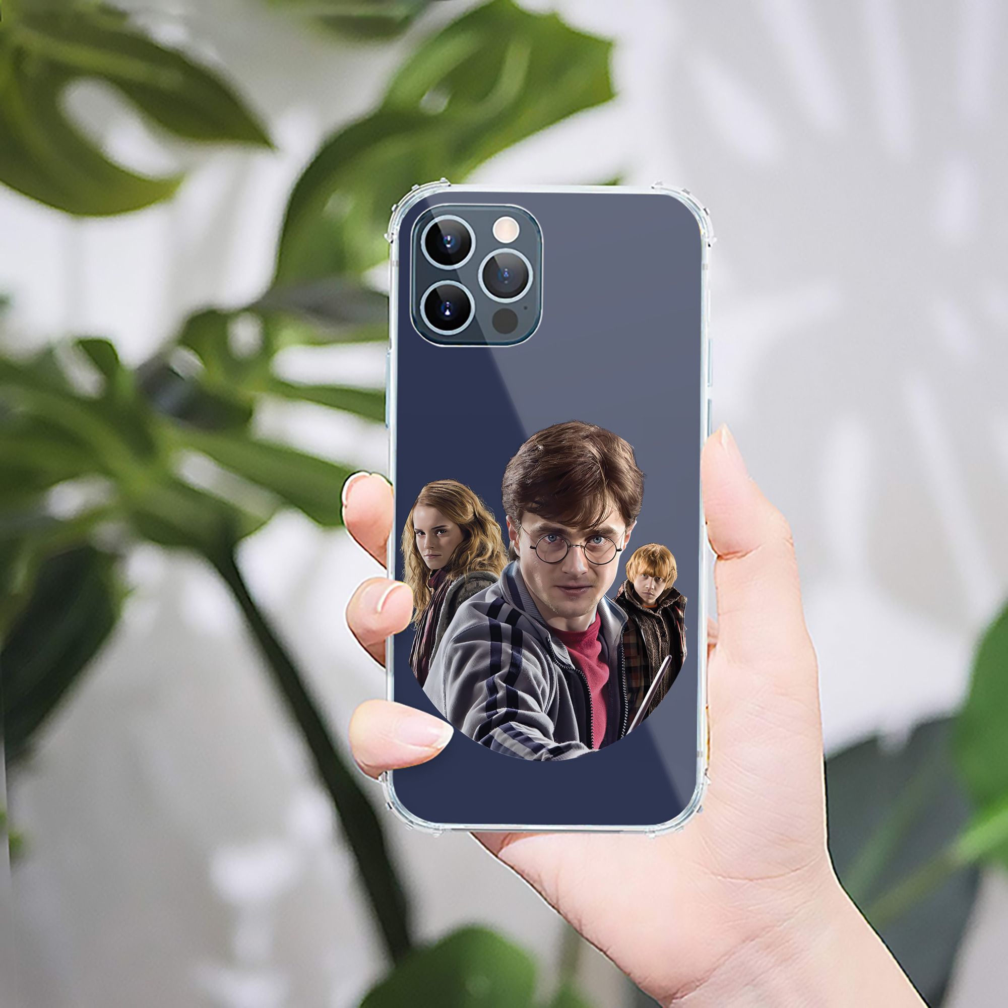（画像用） Harry Potter ハリー・ポッターシリーズ 【iPhone 12シリーズ対応】透明スマホケース（クリアソフトケース）